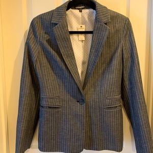 EXPRESS Pinstripe Blazer | WOMEN